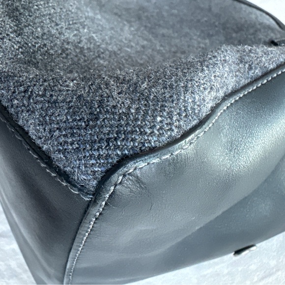 Celine Wool Leather Tote Bag - Picture 8 of 10